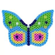 Prace ręczne dla dzieci - Mini Szablon na koraliki do prasowania La Manuli - Motylek - miniaturka - grafika 1