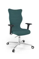 Fotele i krzesła biurowe - Entelo, Krzesło obrotowe Zodiac Plus poler Castel 05 rozm. 7, Zielony - miniaturka - grafika 1