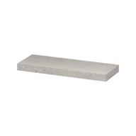 Blaty meblowe i parapety okienne - Blat łazienkowy Meissen Keramik Kontra 140x50 cm szary mat S801-533 - miniaturka - grafika 1