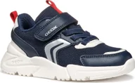Buty dla chłopców - Geox trampki chłopięce J55MQB 01454 C0735 Kolor: Niebieski Rozmiar: 32 - miniaturka - grafika 1