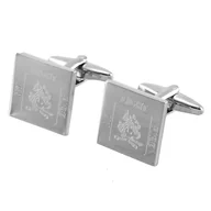 Spinki do mankietów i krawatów - Spinki do mankietów "Rozpal we mnie ogień" X2 BOE103 - miniaturka - grafika 1