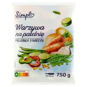 Dania mrożone - Simpl Warzywa na patelnię mieszanka 9 warzyw 750 g - miniaturka - grafika 1
