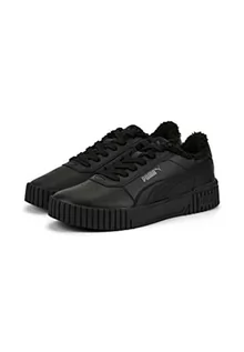 Buty dla dziewczynek - PUMA Dziewczęce sneakersy Carina 2.0 WTR Jr, Black, 38 EU - grafika 1