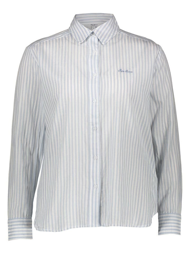 Pepe Jeans Koszula w kolorze błękitno-białym