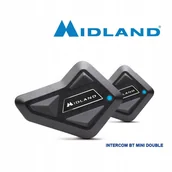 Interkomy - Interkom bluetooth 2 kaski midland BT mini 200M - miniaturka - grafika 1
