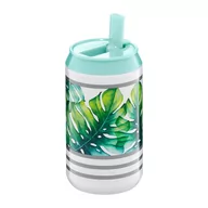 Kubki termiczne - Ambition TROPICAL PUSZKA TERMICZNA 250 ML LIŚCIE STAL NIERDZEWNA 99589 99589 - miniaturka - grafika 1