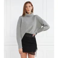 Swetry damskie - Pinko Wełniany golf | Regular Fit | z dodatkiem kaszmiru - miniaturka - grafika 1