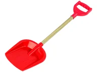 Zabawki do piasku - Łopata Z Drewnianą Rączką Czerwona Ogród Piaskownica Śnieg 2896 - miniaturka - grafika 1