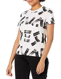 Koszulki i topy damskie - Desigual T-shirt damski, biały, XL - grafika 1