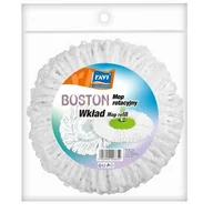 Miotły, szufle, mopy - Zapasowy wkład do mopa Boston okrągły - miniaturka - grafika 1