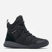 Buty trekkingowe męskie - Zimowe buty trekkingowe męskie wodoszczelne Columbia Fairbanks Omni-Heat 2100831010 45 (12US) Czarne (195981621754) - miniaturka - grafika 1