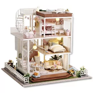 Miniaturowy domek - Słoneczna Willa / HABARRI - Dekoratorstwo - miniaturka - grafika 1