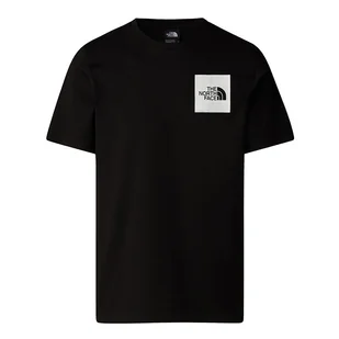 Koszulka The North Face Fine 0A8A6MJK31 - czarna - Koszulki męskie - miniaturka - grafika 1