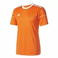 Koszulki męskie - adidas Męski T-shirt Squad 17 Jsy Ss pomarańczowa Pomarańczowy (pomarańczowy/biały). 164 - miniaturka - grafika 1