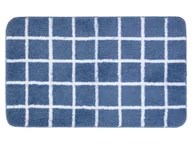 Dywaniki łazienkowe - LIVARNO home Komplet 2 dywaników łazienkowych (Dywanik/ z wycięciem na WC, Niebieski/ biały) - miniaturka - grafika 1