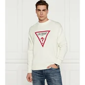 Swetry męskie - Guess Jeans Sweter Regular Fit - miniaturka - grafika 1