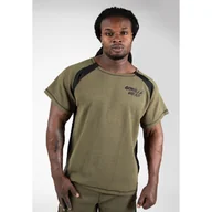 Koszulki sportowe męskie - Koszulka fitness męska Gorilla Wear Augustine Old School Work Out Top - miniaturka - grafika 1