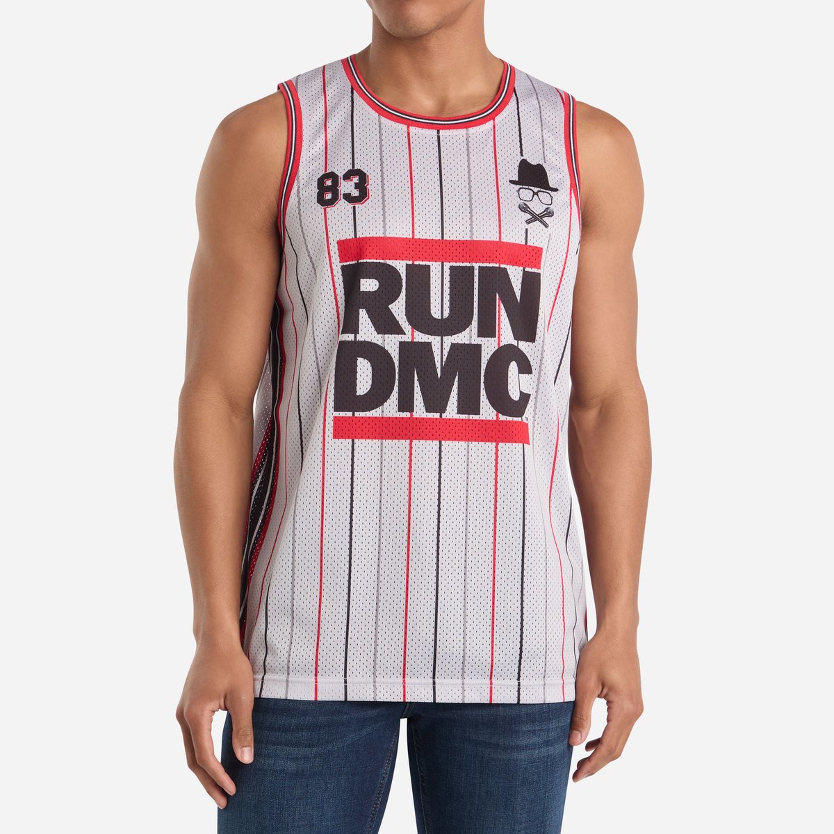 Koszulka Bez Rękawów Amplified RUN DMC Tricky Basketball Vest-XL