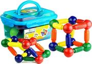 Zabawki kreatywne - Import LEANToys MAGNASTIX Klocki Magnetyczne Dla Dzieci 29 Klocków 661 - miniaturka - grafika 1