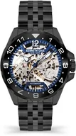 Zegarki męskie - Zegarek męski KENNETH COLE KCWGL2124803 grafitowy sportowy skeleton - miniaturka - grafika 1
