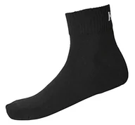 Skarpetki męskie - Helly Hansen Helly-Hansen Lifa Active Sport 3/4 skarpety (2 sztuki), czarne, rozmiar 36-38 67180 - miniaturka - grafika 1