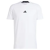 Koszulki sportowe męskie - Koszulka męska adidas D4T Workout T-Shirt White M - miniaturka - grafika 1