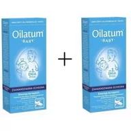 Kosmetyki kąpielowe dla dzieci - Oilatum STADA POLAND SP. Z O.O. Baby emulsja do kąpieli od 1-go dnia życia dla dzieci 2x 500 ml [DWUPAK] 7083554 - miniaturka - grafika 1