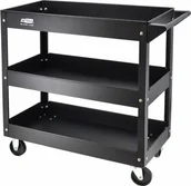 Wózki magazynowe - AWTOOLS WÓZEK WARSZTATOWY METALOWY 3 POZIOMY - miniaturka - grafika 1