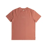 Koszulki męskie - Męska Koszulka z krótkim rękawem QUIKSILVER PEACE PHASE SS TEE EQYZT07586-MJR0 – Pomarańczowy - miniaturka - grafika 1