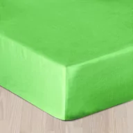Prześcieradła - Prześcieradło satynowe z gumką 180x200 cm - miniaturka - grafika 1