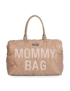 Childhome Torba Mommy Bag pikowana beżowa - Torby i organizery dla mam - miniaturka - grafika 1