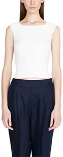 Sisley T-shirt damski, White 101, M - Koszulki i topy damskie - miniaturka - grafika 1