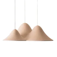Lampy sufitowe - Zwisająca lampa Bellmond P0566 Maxlight LED 21W 3000K stożki beżowa - miniaturka - grafika 1