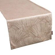 Obrusy i serwetki - Eurofirany Euro Firany Obrus Goja Beż 40 x 140 Beżowy 1217819 - miniaturka - grafika 1