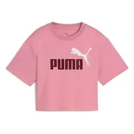 Koszulki męskie - PUMA Dziewczęca koszulka Ess 2 Color No. 1 Logo krótka koszulka G (1 opakowanie) - miniaturka - grafika 1