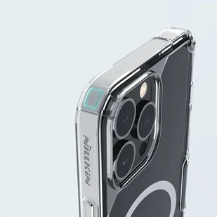 Nillkin Nature Pro Magnetic Case etui iPhone 14 Pro Max magnetyczny pokrowiec MagSafe niebieski - Etui i futerały do telefonów - miniaturka - grafika 15
