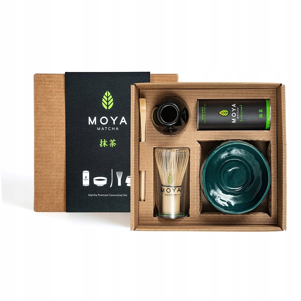 Zestaw do matchy ceremonialny Moya Matcha Tradycyjna i czarka Shizuka