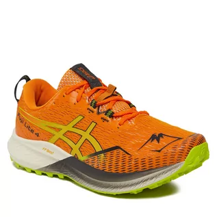 Buty sportowe męskie - Buty Asics Fuji Lite 4 1011B698 Bright Orange/Neon Lime 800 - grafika 1