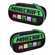 Piórniki - Astra Piórnik Szkolny Saszetka Etui Na Przybory Szkolne Minecraft Alex Steven - miniaturka - grafika 1