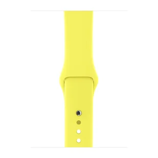 Apple Pasek sportowy w kolorze neonowej cytryny do koperty 38mm / 40mm / 41mm / 42mm - rozmiar S/M/L - Akcesoria do smartwatchy - miniaturka - grafika 1