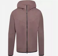 Bluzy męskie - Bluza Sportowa Męska Nike z kapturem rozpinana TECH FLEECE DX0822-291 r.XXL - miniaturka - grafika 1