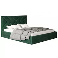 Łóżka - Tapicerowane łóżko 160x200 Grenell 3X - 48 kolorów - miniaturka - grafika 1