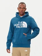Bluzy męskie - The North Face Bluza Easy NF0A89FF Niebieski Regular Fit - miniaturka - grafika 1