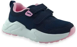 Dziewczęce buty sportowe Befdao 516X/Y300 Hill Granatowe - Buty dla dziewczynek - miniaturka - grafika 1