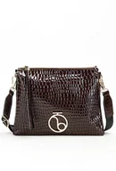 Torebki damskie - Trzykomorowa listonoszka Nobo - miniaturka - grafika 1