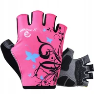 Rękawiczki rowerowe - RĘKAWICZKI KOLARSKIE DAMSKIE KRÓTKIE Z ŻELEM TERMO - miniaturka - grafika 1