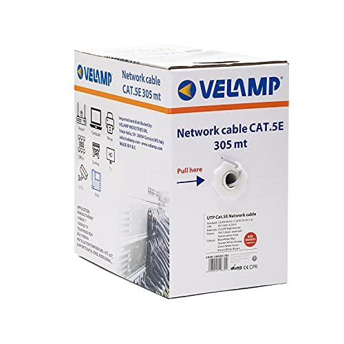 Kabel sieciowy CAT5E UTP 305 m, w pudełku