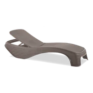 Leżaki ogrodowe - KETER Leżanka ogrodowa Atlantic, cappuccino, 79x199x34 cm - miniaturka - grafika 1