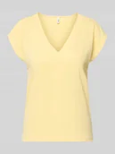 Koszulki i topy damskie - T-shirt o kroju loose fit z mieszanki modalu model 'FREE' - miniaturka - grafika 1