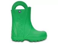 Kalosze damskie - Crocs, Kalosze dziecięce, Handle Rain Boot Kids, zielony, rozmiar 28 1/2 - miniaturka - grafika 1